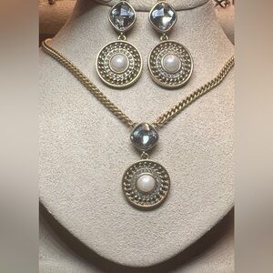 Vintage Givenchy Necklace & Earrings Set